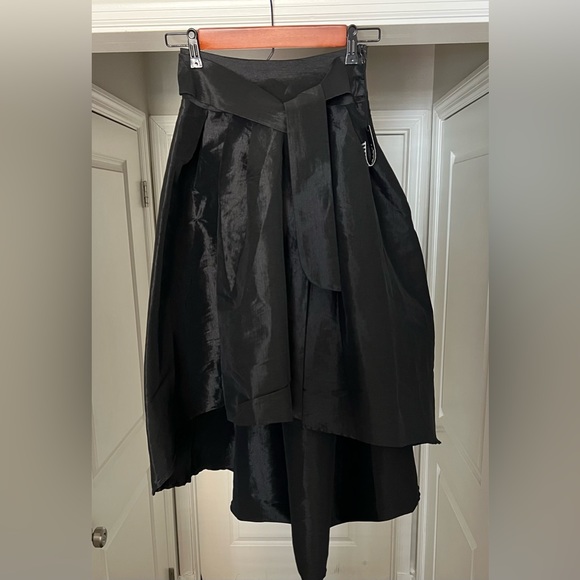 High Low Black Skirt Size:S - Picture 6 of 12